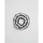 Aerie Flannel Lace Scrunchie - Smoked Gray