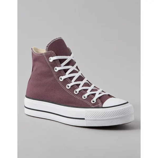 Converse Chuck Taylor All Star Platform Lift High-Top Sneaker - Plum