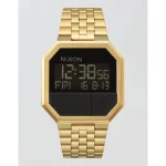 Nixon Re-Run Watch - Gold