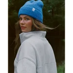 OFFLINE By Aerie Waffle Beanie - Sky Blue